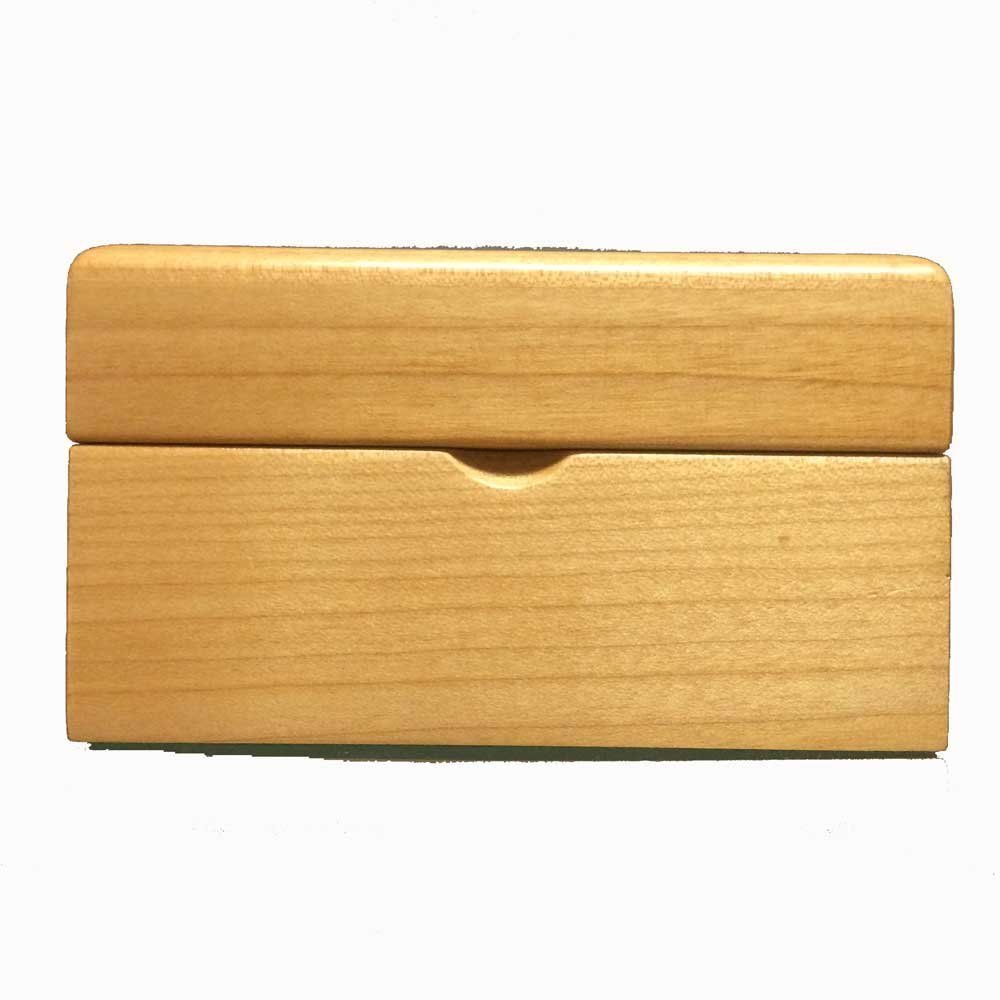 Maple Wood Keepsake Box - Handcrafted Memory Storage for Jewelry, Photos & Mementos | Perfect Wedding, Anniversary & Birthday Gift Idea