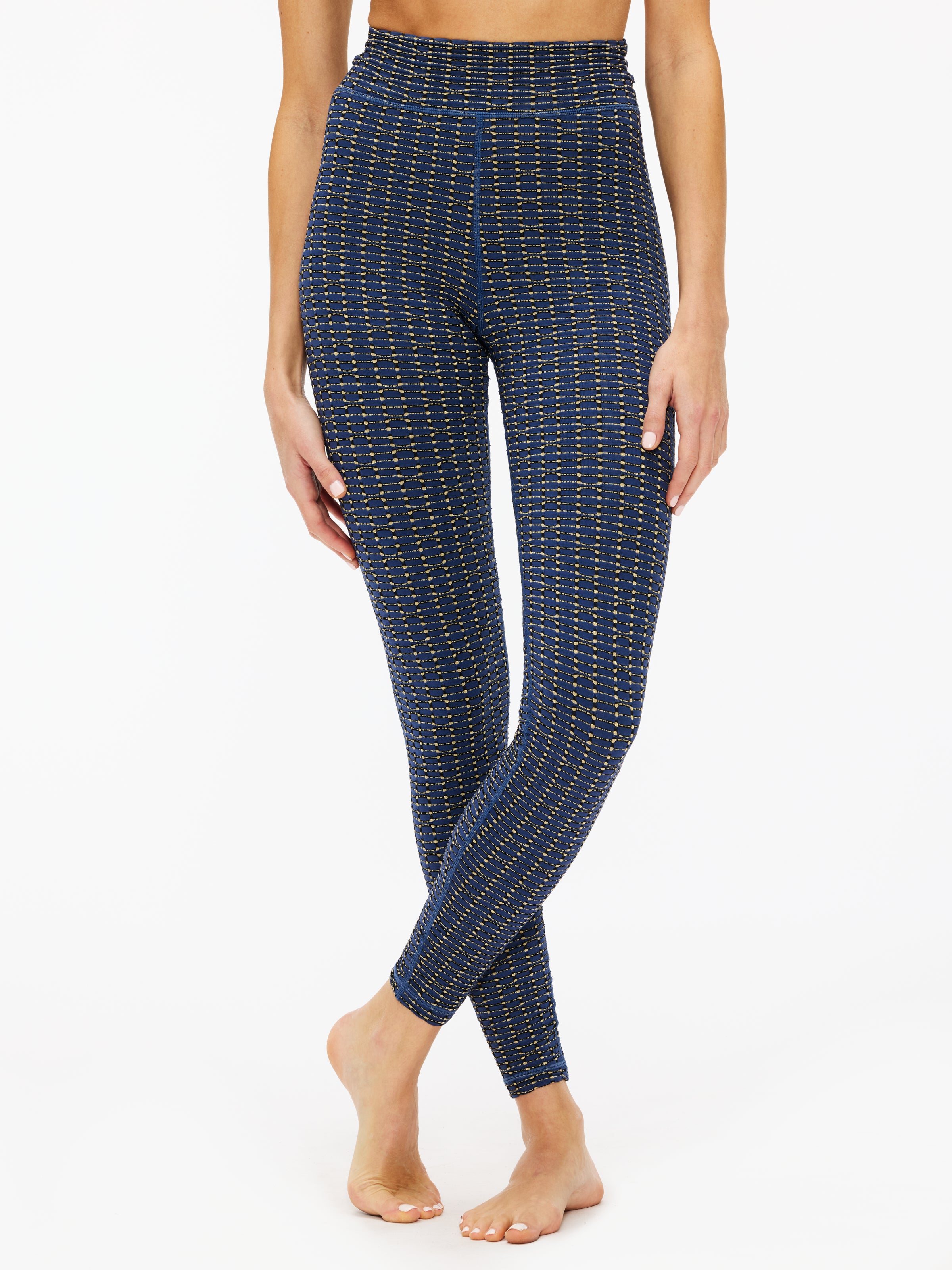 The Upside Caleta 25 Midi Pant - Women's High-Waisted Yoga Pants for Workout & Lounge - Perfect for Yoga, Gym, and Casual Wear