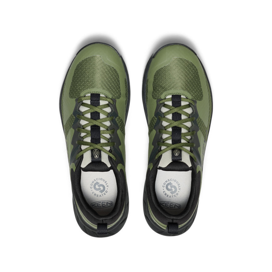 Men's Versacore Waterproof Hiking Shoes - Lightweight & Durable Outdoor Boots for Trail Running & Camping (Bronze Green/Black)