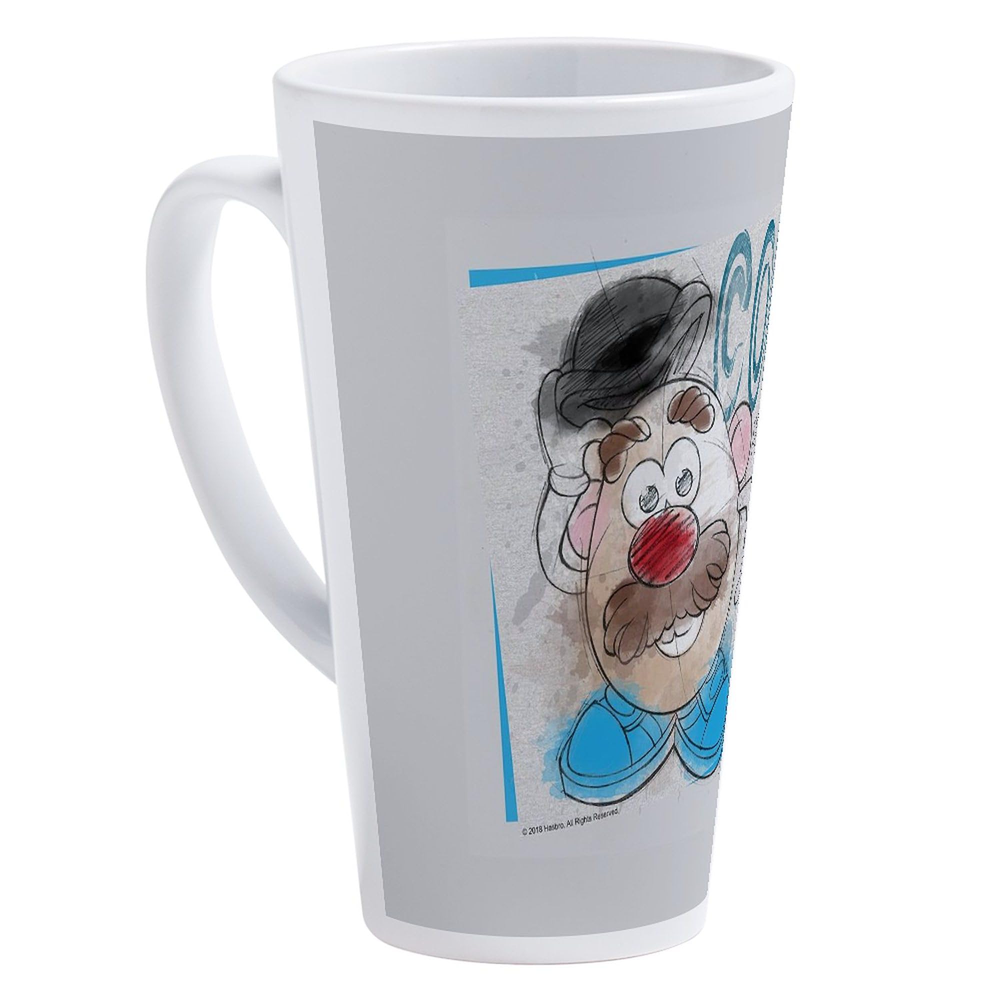 Mr. Potato Head Cool Potato 17 oz Latte Mug - Fun Novelty Coffee Cup for Office, Home & Gifts - Perfect for Tea, Hot Chocolate & Coffee Lovers