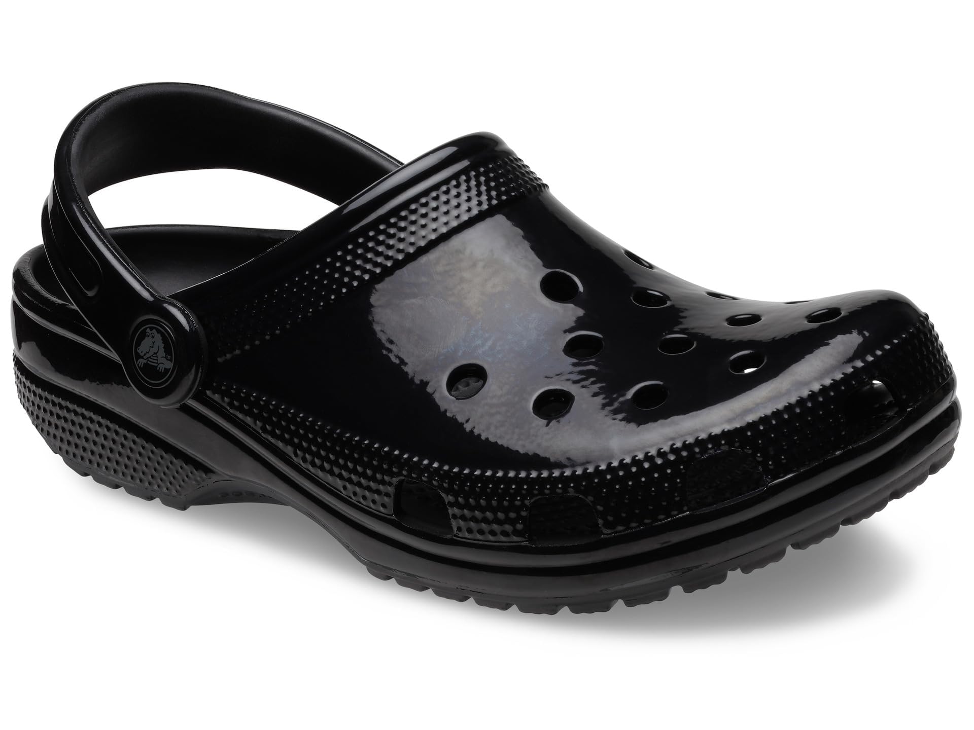 Crocs Unisex-Adult Classic High Shine Clog - Waterproof Comfort Shoes for Men & Women - Perfect for Beach, Pool, Garden & Indoor Use