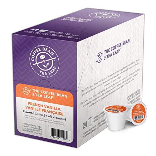 Premium French Vanilla Medium Roast Coffee Pods for Keurig K-Cup Brewers - 24 Count | Compatible with Keurig Machines | Perfect for Home, Office & Breakfast Time