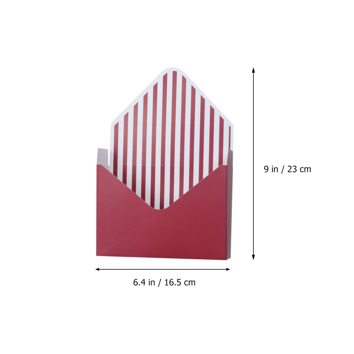 PRETYZOOM 5-Piece Waterproof Envelope Gift Box Set - Wedding Rose Wrapping Paper, Jewelry Packaging, Decorative Paper Bags for Wedding Ceremony Decor, Floral Arrangements & Party Favors