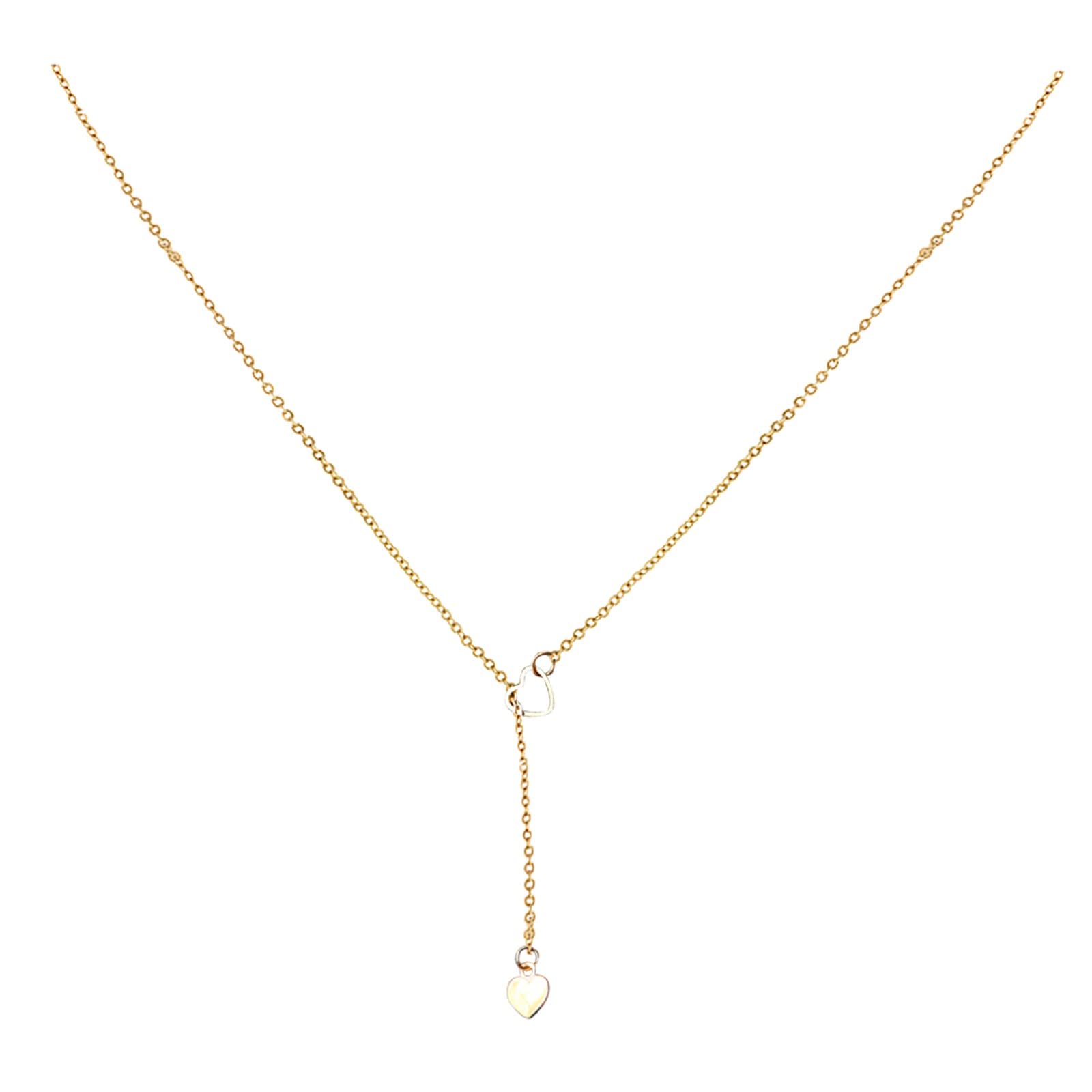 Luxury Heart Crystal Necklace for Women - Elegant Fashion Birthday Gift for Her, Perfect for Anniversaries, Valentine's Day & Special Occasions