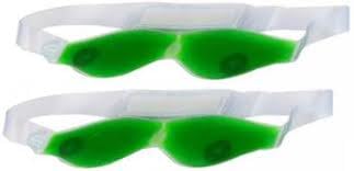 Aloe Vera Ice Cool Gel Eye Mask for Dark Circles & Puffiness Relief - Soothing Under Eye Gel for Stress Relief & Relaxation - Perfect for Travel, Work & Skincare Routine