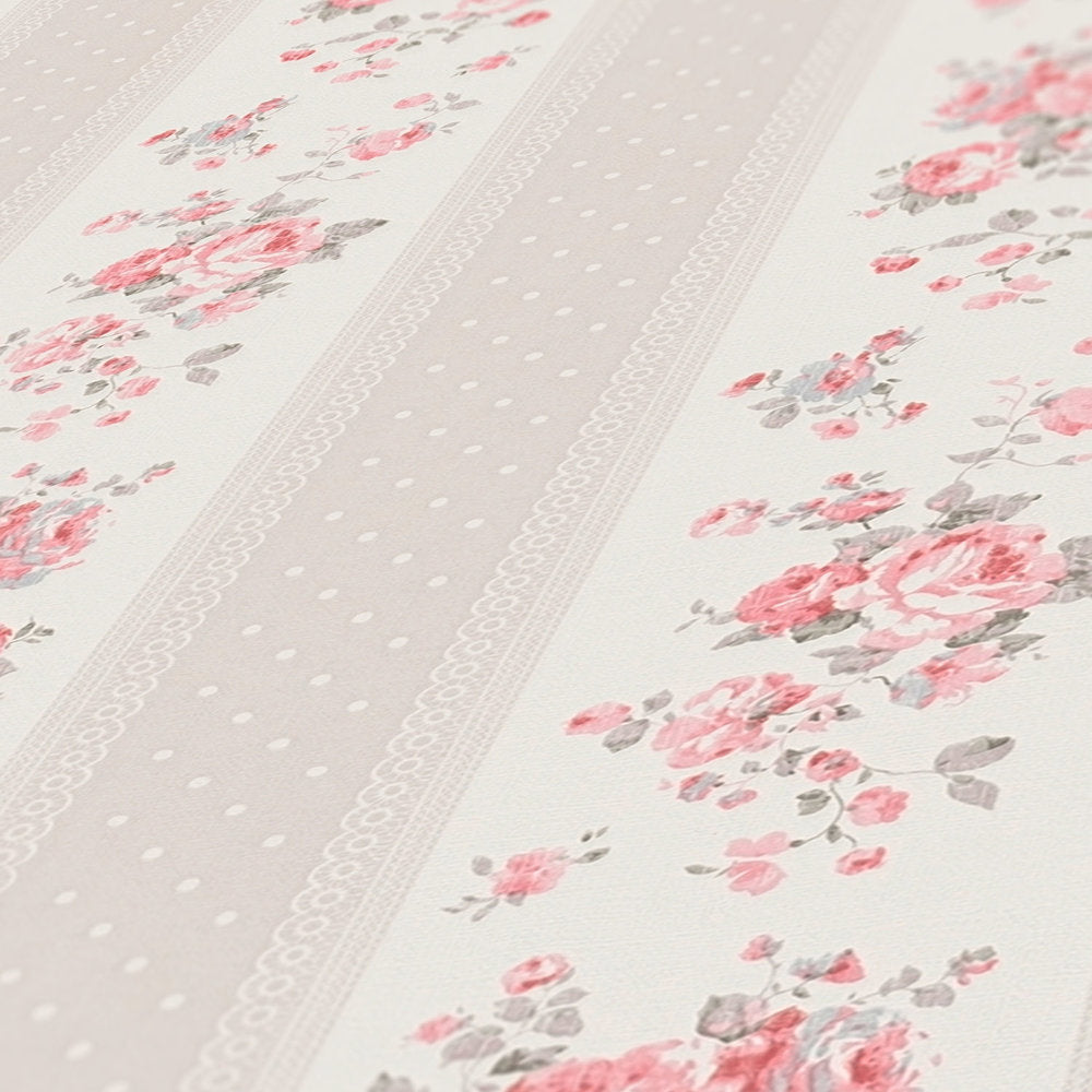 Maison Charme Stripes & Flowers Print Fashion Collection - Stylish Outfits for Women's Casual Wear, Office & Date Nights
