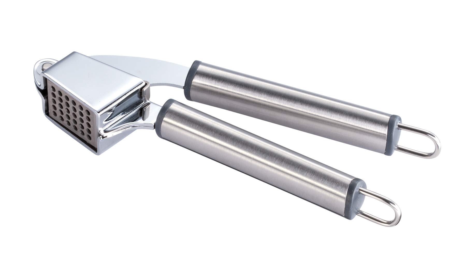 Premium Tescoma GrandCHEF Stainless Steel Garlic Press - Heavy Duty, Easy Squeeze & Clean - Perfect for Cooking, Baking & Meal Prep at Home or Restaurant