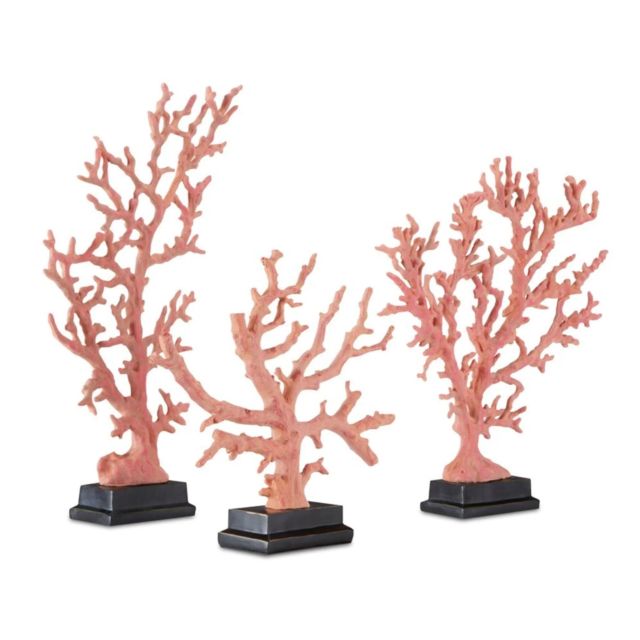 Handcrafted Composite Coral Statues - Elegant Home Decor & Unique Gift for Beach House, Office, or Garden | Perfect for Coastal-Themed Interiors