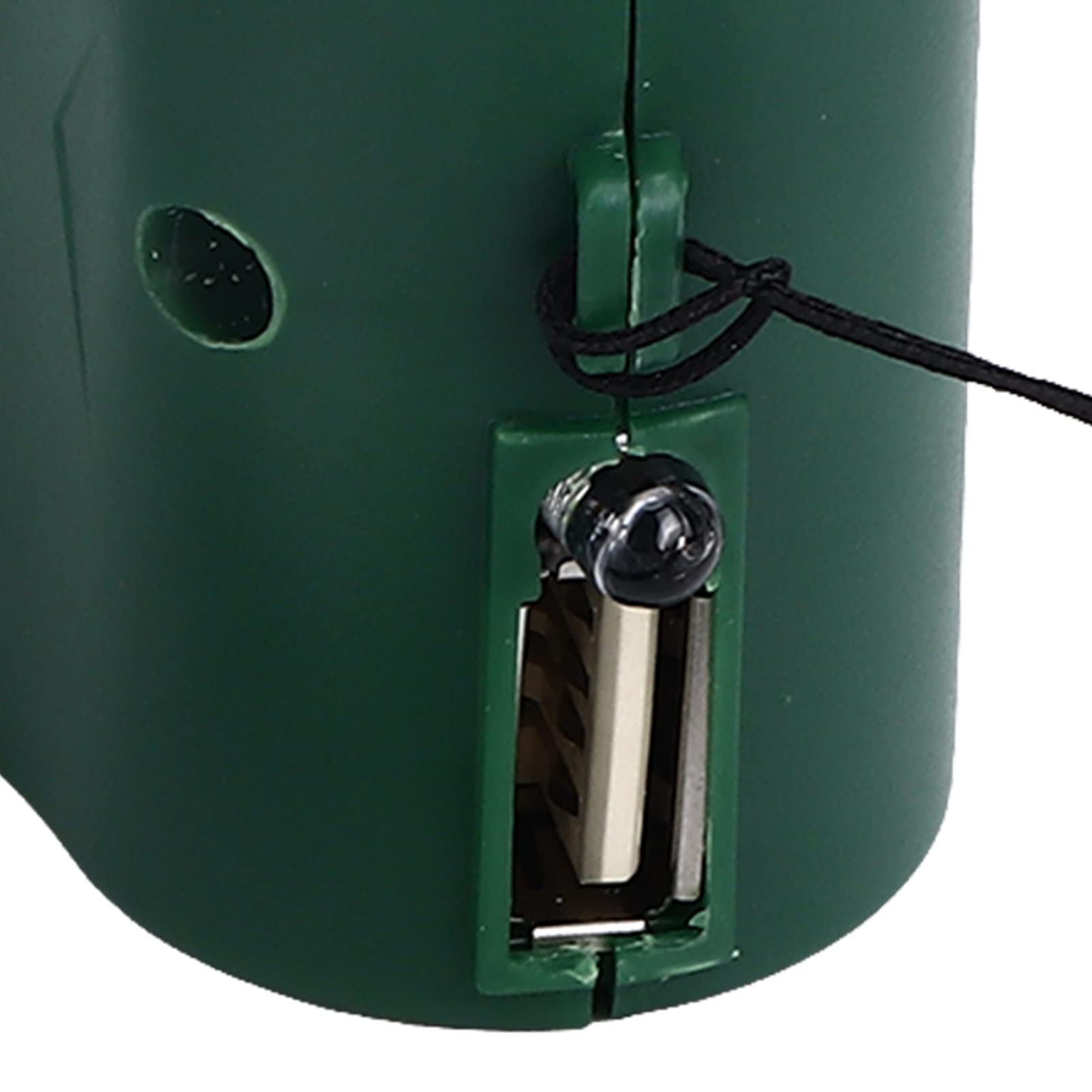 Hand Crank USB Charger with LED Light - Portable 5V Output Emergency Phone Charger for Camping, Hiking & Power Outages
