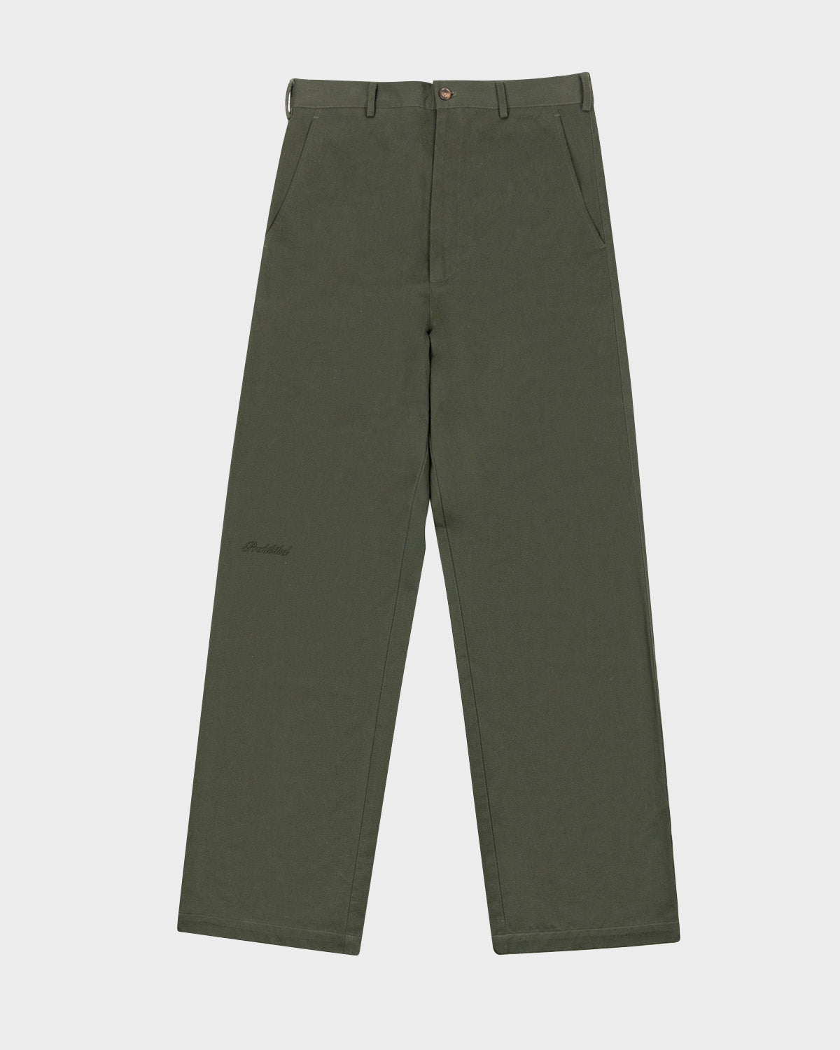 Men's Slim Fit Stretch Chino Pants in Olive Green - Comfortable Casual & Office Wear for Business & Travel