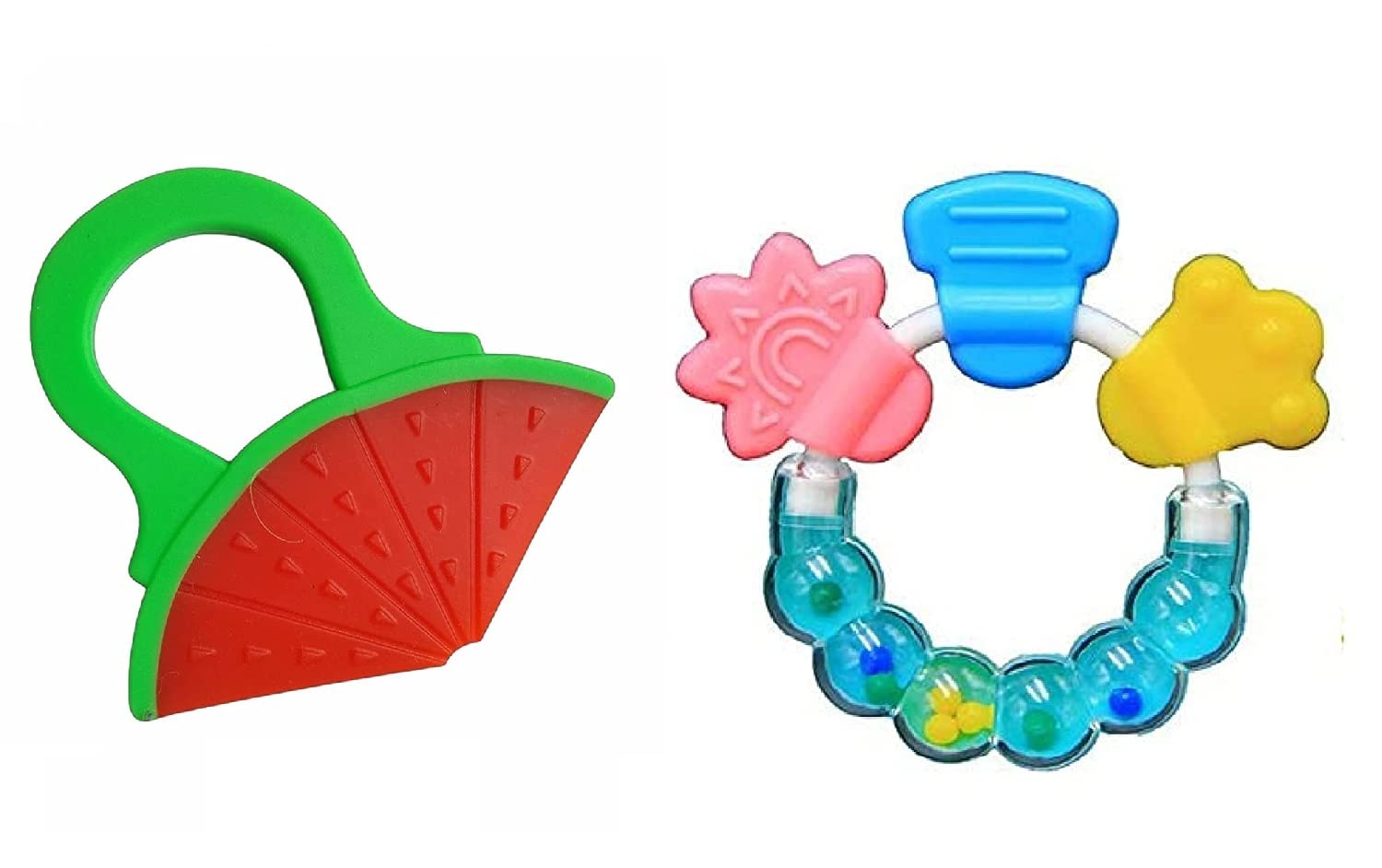 **BPA-Free Silicone Fruit Teether for Babies 3-12 Months | Safe & Soft Baby Teething Toy for Soothing Gums | Perfect for Home, Travel & Daycare Use**