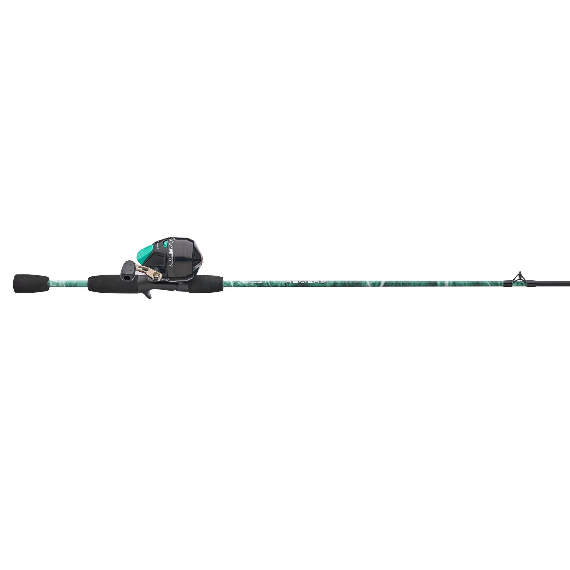 Mossy Oak Camo Spincast Fishing Reel and Rod Combo - Ideal for Freshwater and Saltwater Fishing Adventures