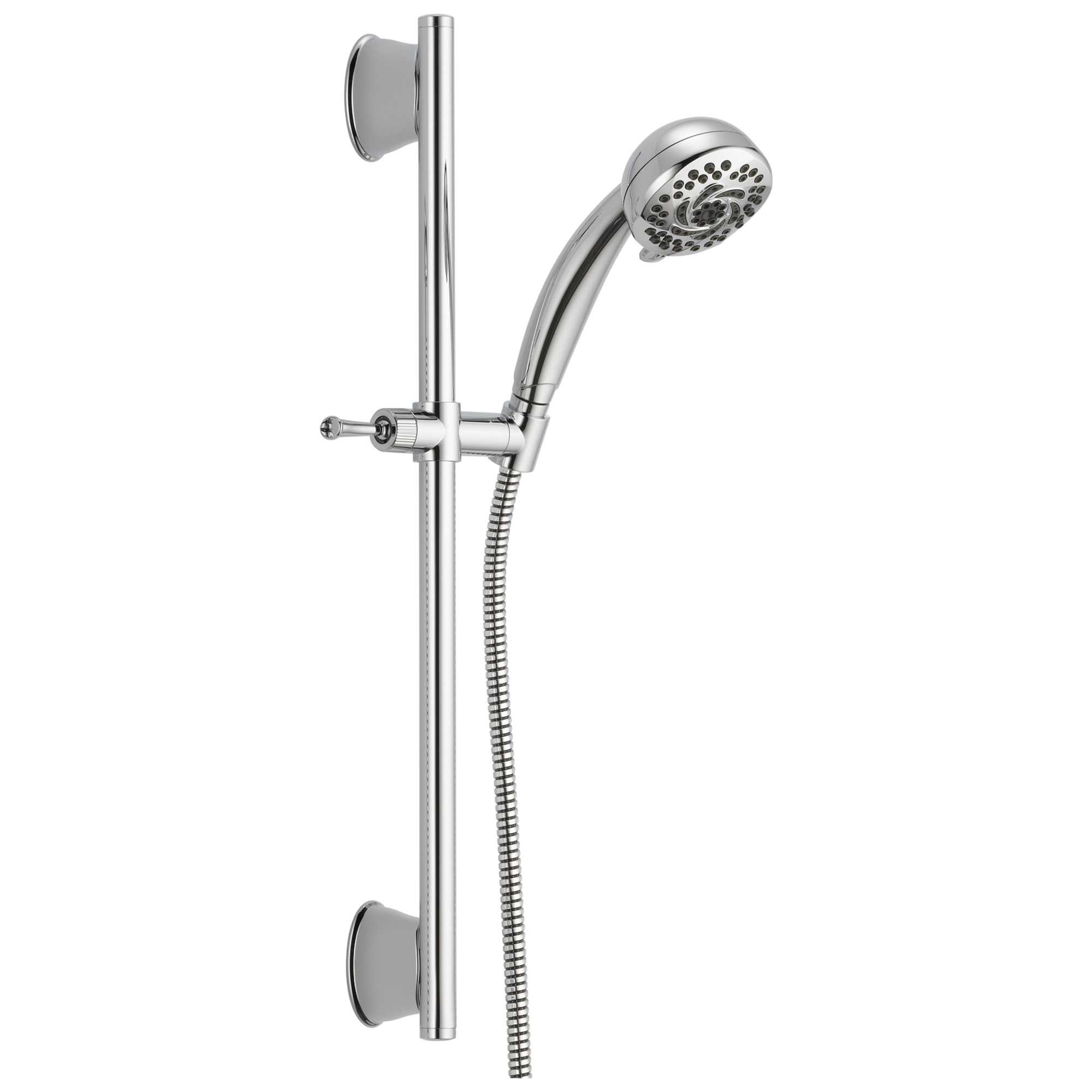 Delta 51599 DS 5-Setting Hand Shower with Slide Bar in Chrome - Perfect for Bathroom Renovation & Spa-Like Shower Experience