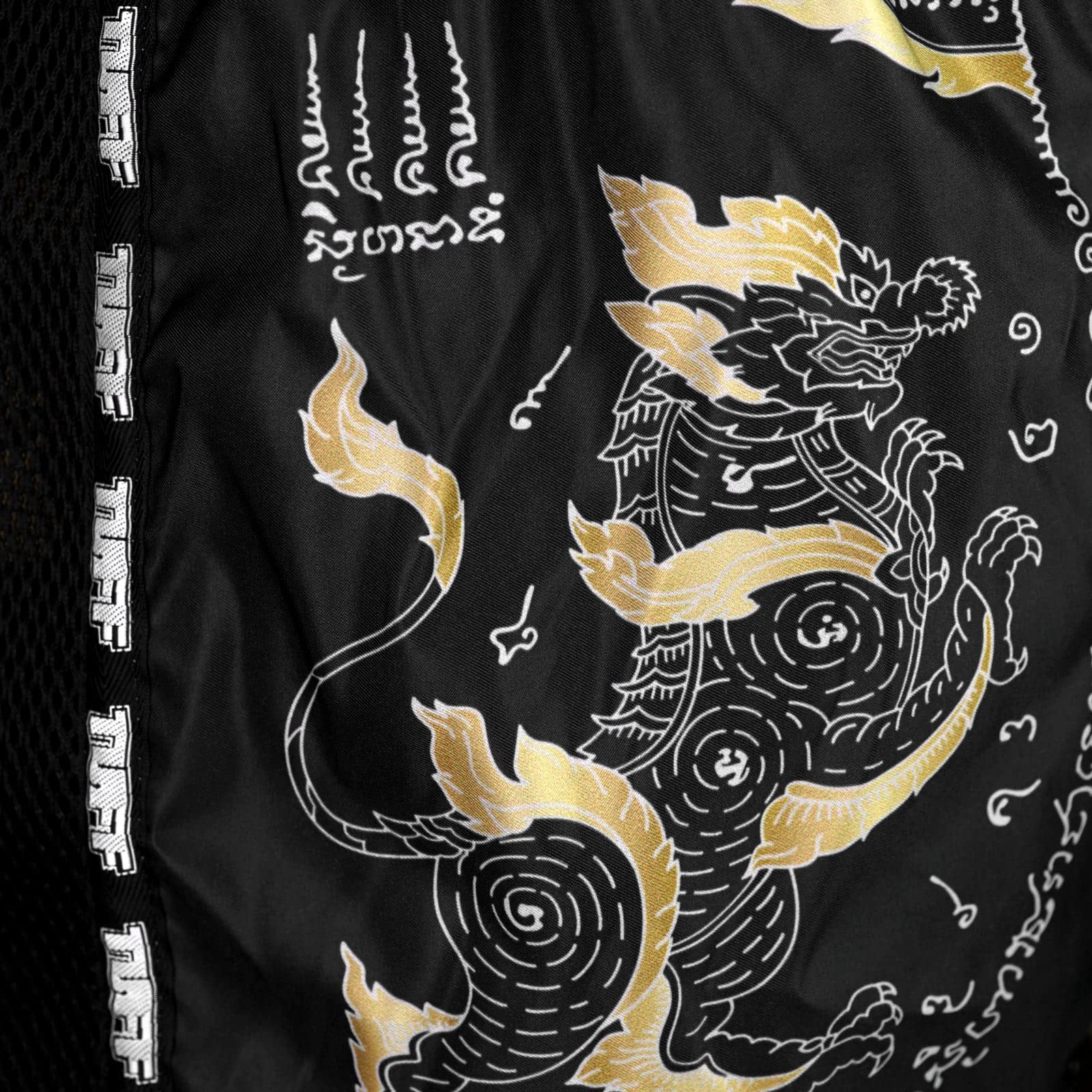 Tuff Sport Retro Muay Thai Shorts - Classic Slim Cut Boxing & MMA Kickboxing Shorts for Men - Perfect for Training, Workouts & Martial Arts Competition