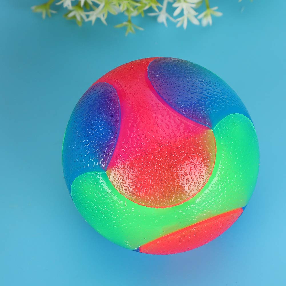 Interactive Dog Chew Ball Toy - Durable Pet Training Ball for Puppies & Dogs - Educational Playtime for Teeth Cleaning & Mental Stimulation - Perfect for Indoor & Outdoor Play
