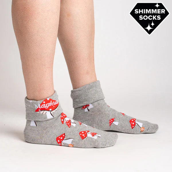Magical Turn Cuff Crew Socks by Sock It To Me - Fun Novelty Socks for Women & Men - Perfect for Cosplay, Gifts, and Everyday Wear