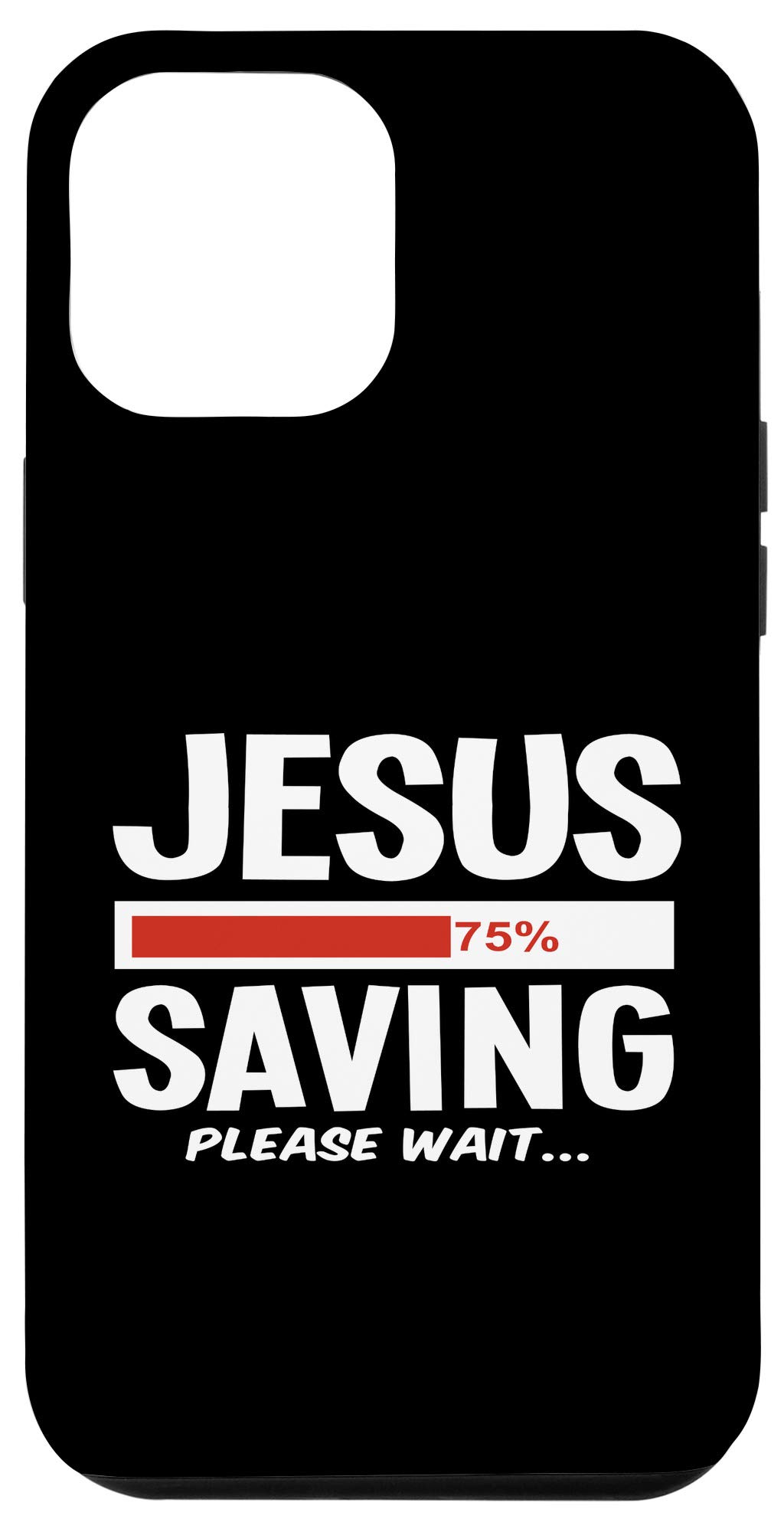 iPhone 12 Pro Max Christian Faith Case - Religious Jesus Saves Protective Cover for Believers | Perfect for Church, Bible Study & Daily Devotion