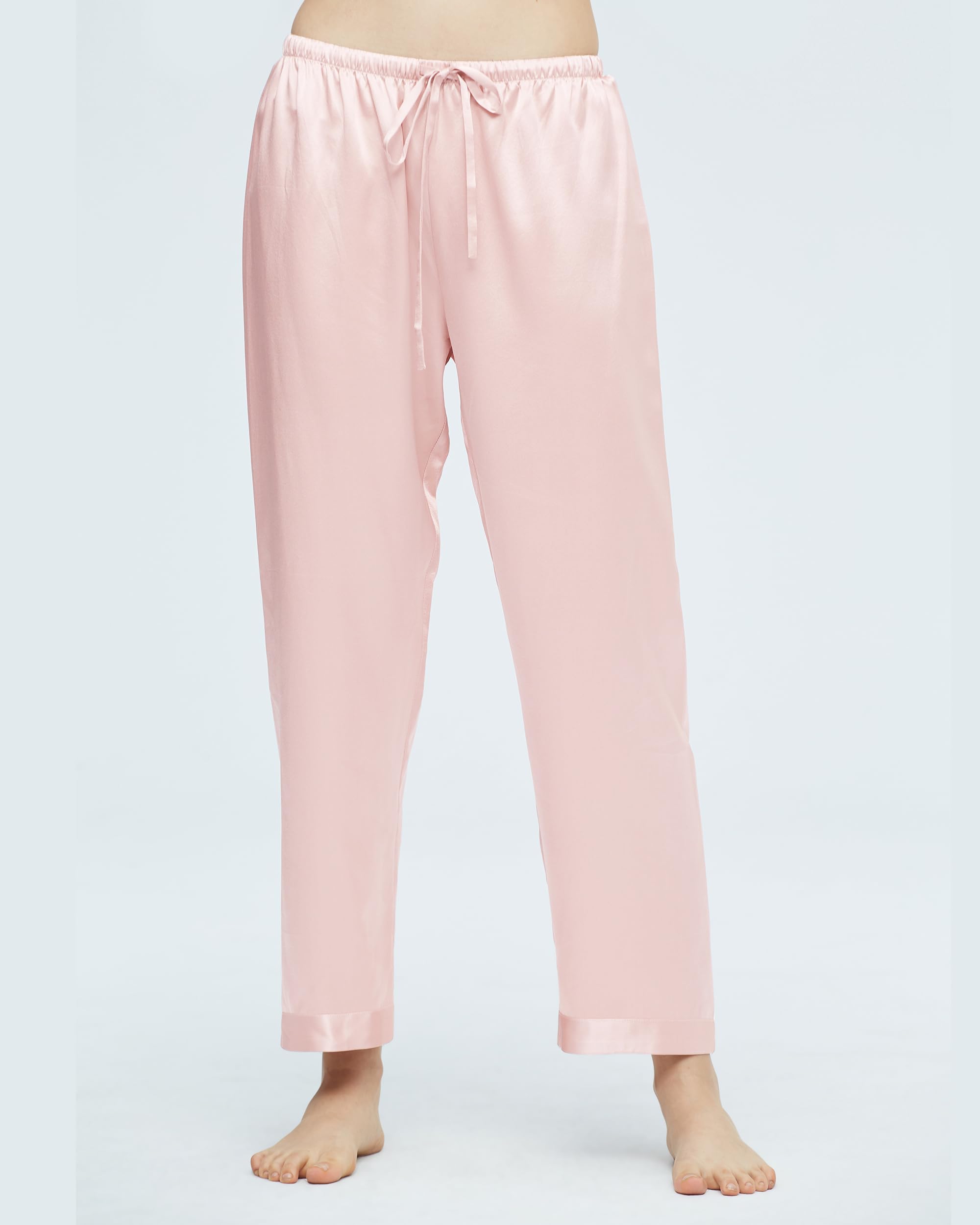 Luxury 100% Mulberry Silk Pajamas for Women - 22 Momme Pure Long Sleeve Full Length Silk Nightwear | Soft & Breathable Sleepwear for Comfortable Nights, Perfect Gift for Mother's Day & Anniversary
