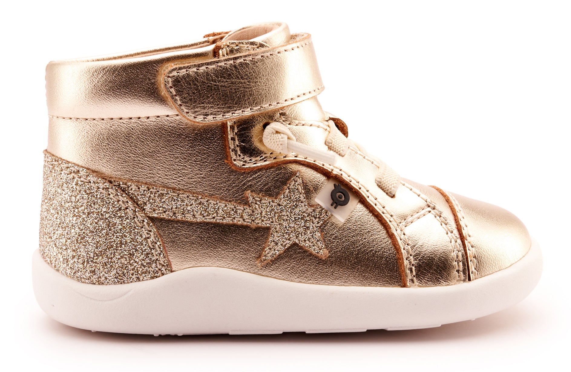 Old Soles Kids' Casual Shoes 8038 Parade - Gold & Glam Gold | Comfortable School & Play Shoes for Boys & Girls