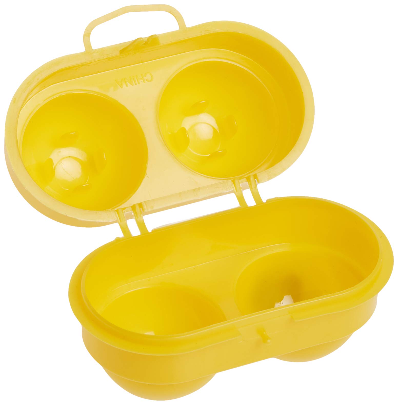Egg Holder for 2 Eggs - Compact Kitchen Organizer for Refrigerator or Countertop - Perfect for Breakfast Meal Prep & Space Saving Storage
