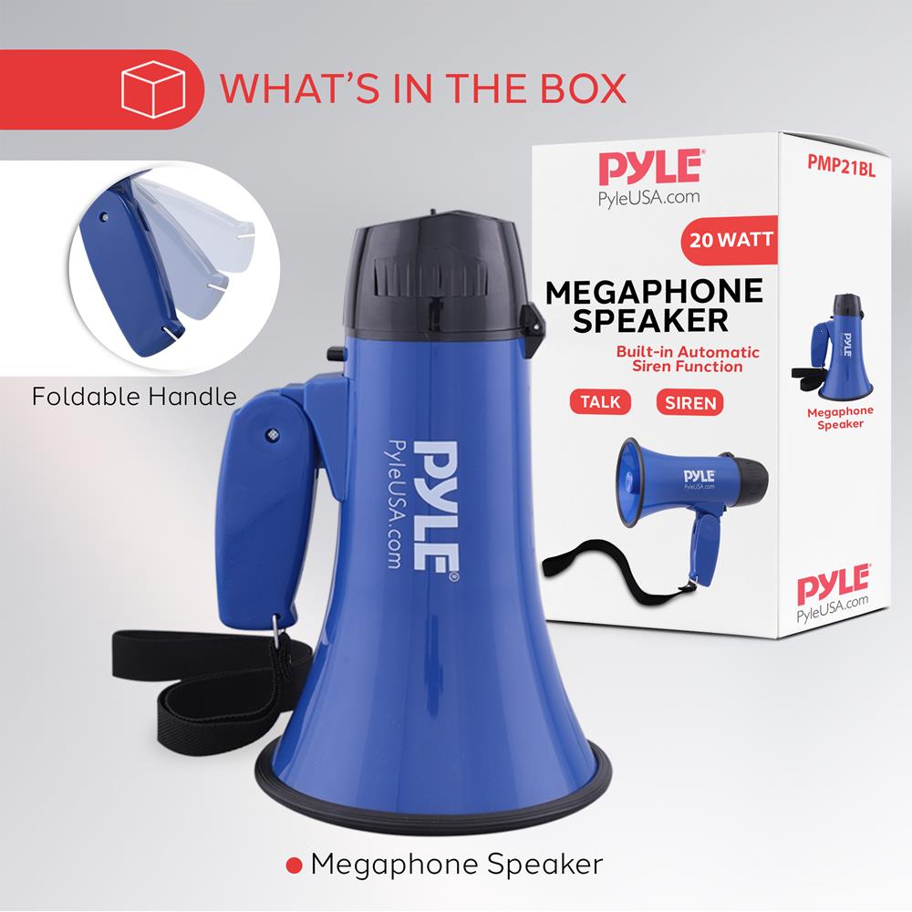 Portable Mini Megaphone Speaker with Loud Sound - Perfect for Cheering at Sports Games, Outdoor Events & Public Speaking