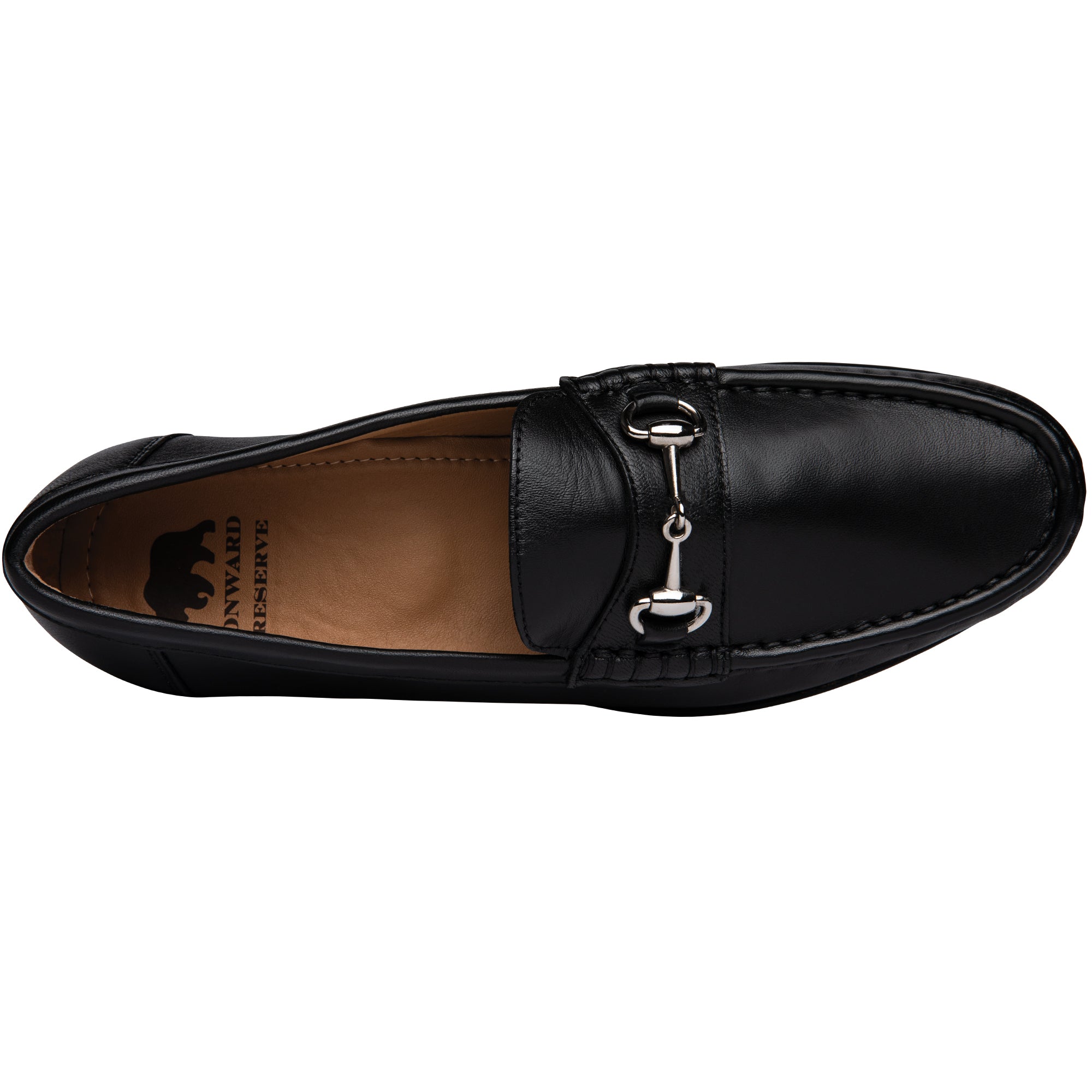 Black Bit Loafers for Women - Comfortable Slip-On Shoes for Work, Office & Casual Wear