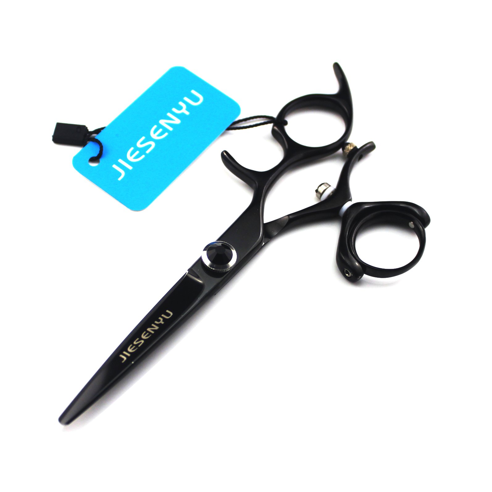 Professional 6.0 Inch 360° Rotating Hairdressing Scissors - Japanese Stainless Steel Barber Shears with Razor Sharp Blades for Precision Hair Cutting | Perfect for Salon Stylists, Home Haircuts & Professional Grooming