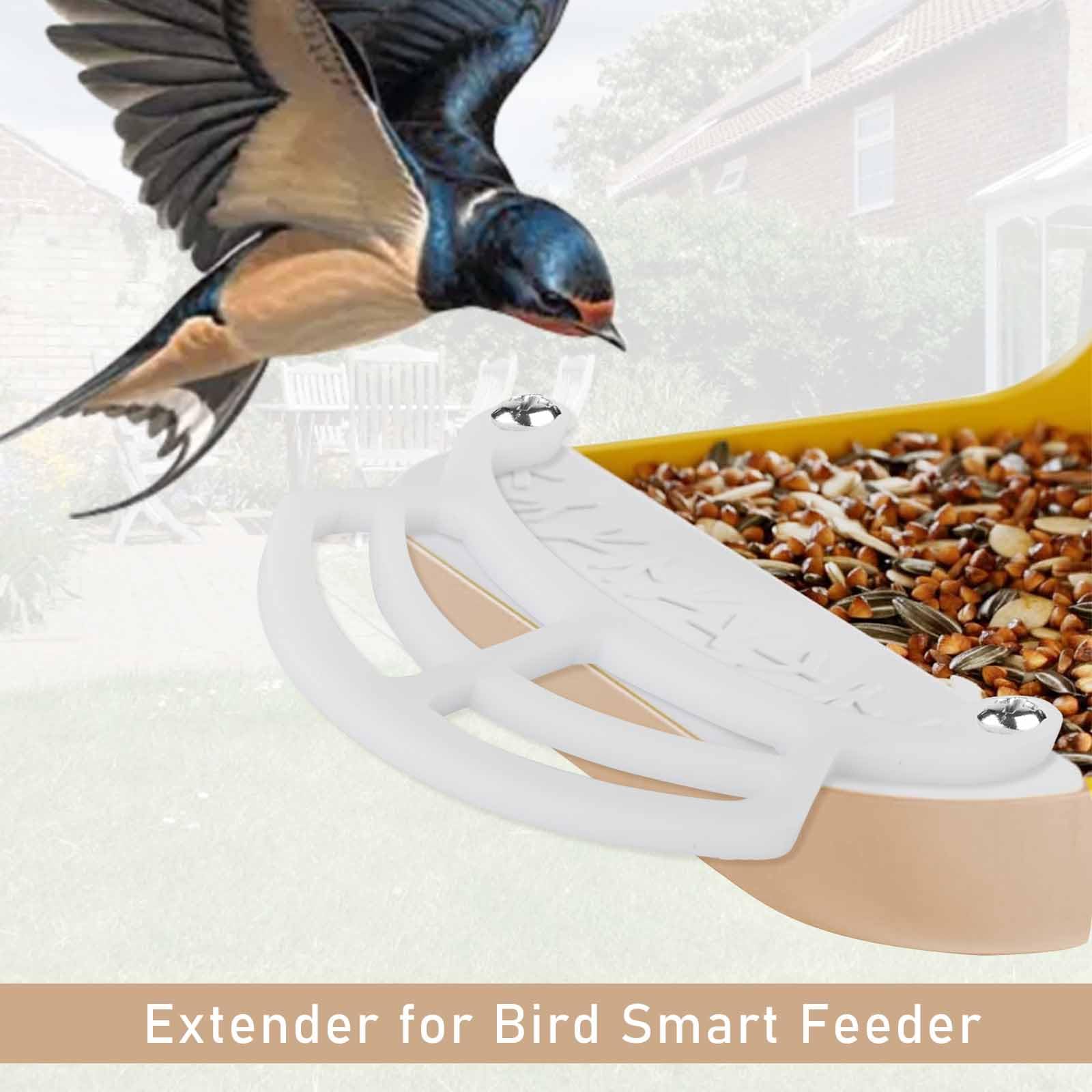 Bird Feeder Perch with Screw - Durable Extension Perch for Wild Birds - Perfect for Backyard Bird Watching & Garden Decoration