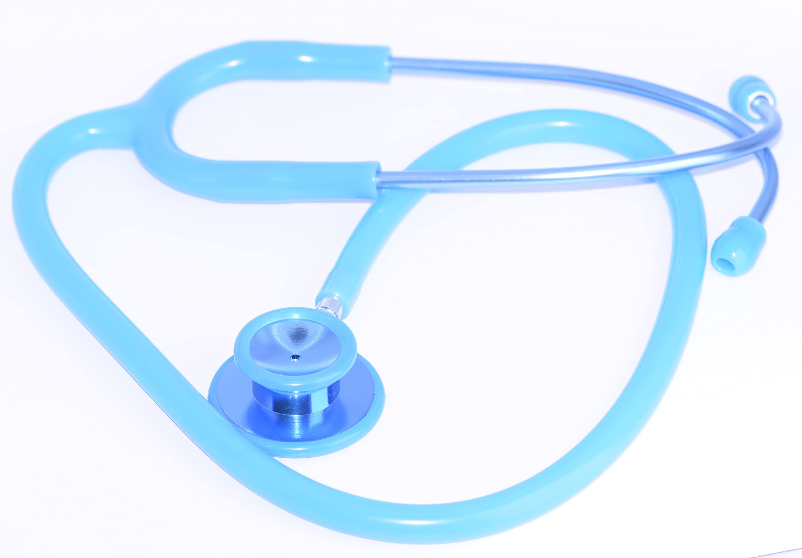 Professional Single Head Stethoscope for EMTs, Doctors & Nurses - Blue | Perfect for Medical Exams & Emergency Care