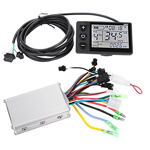 Yinhing 36V/48V 250W/350W Brushless Motor Controller Kit with LCD Display for Electric Scooters