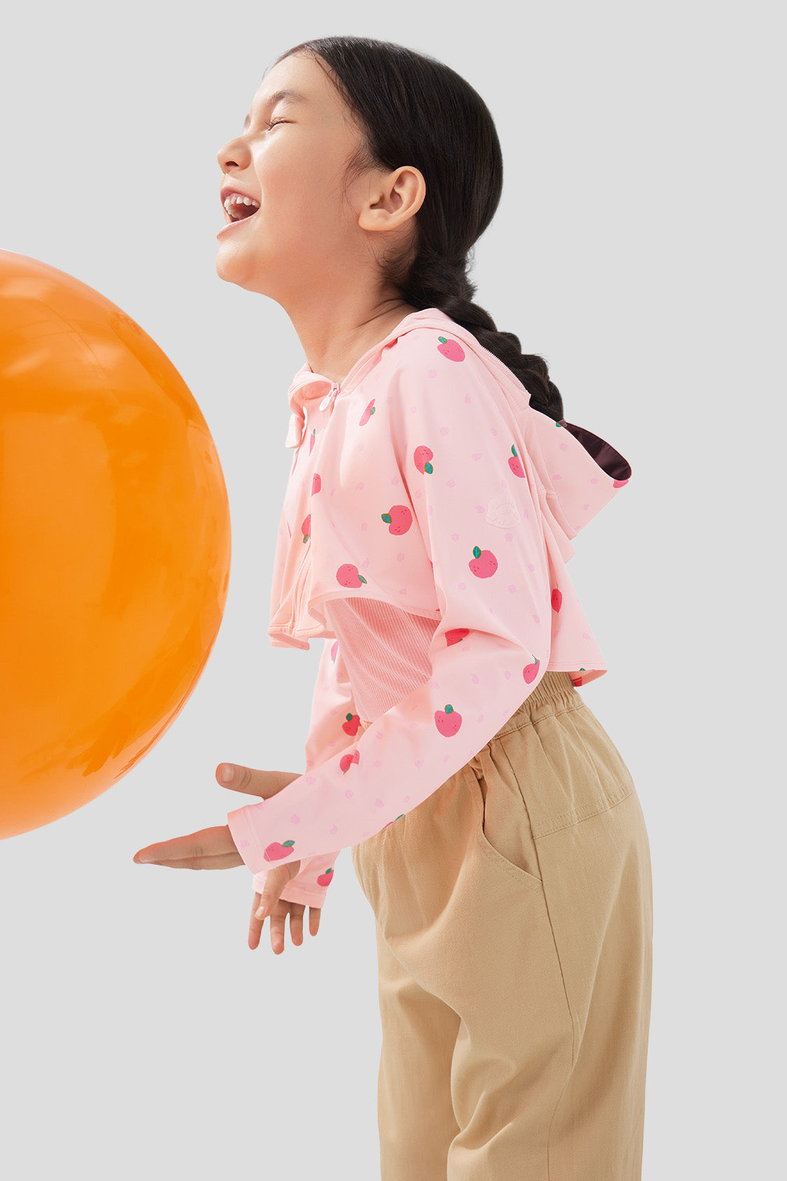 Icecape UPF50+ Kids Sun Protection Jacket - Lightweight UV Blocking Water-Resistant Jacket for Outdoor Activities, Beach, Hiking & Playtime