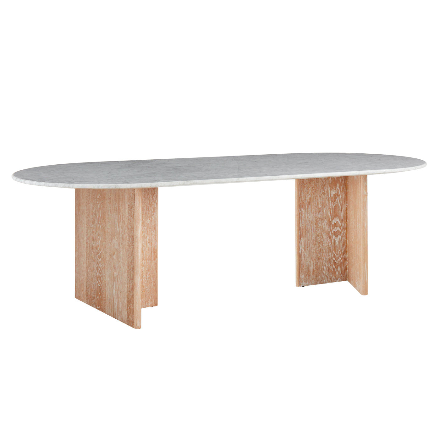 Brussels T Base Dining Table - Modern Wooden Dining Table for Kitchen & Dining Room - Perfect for Family Gatherings & Dinner Parties