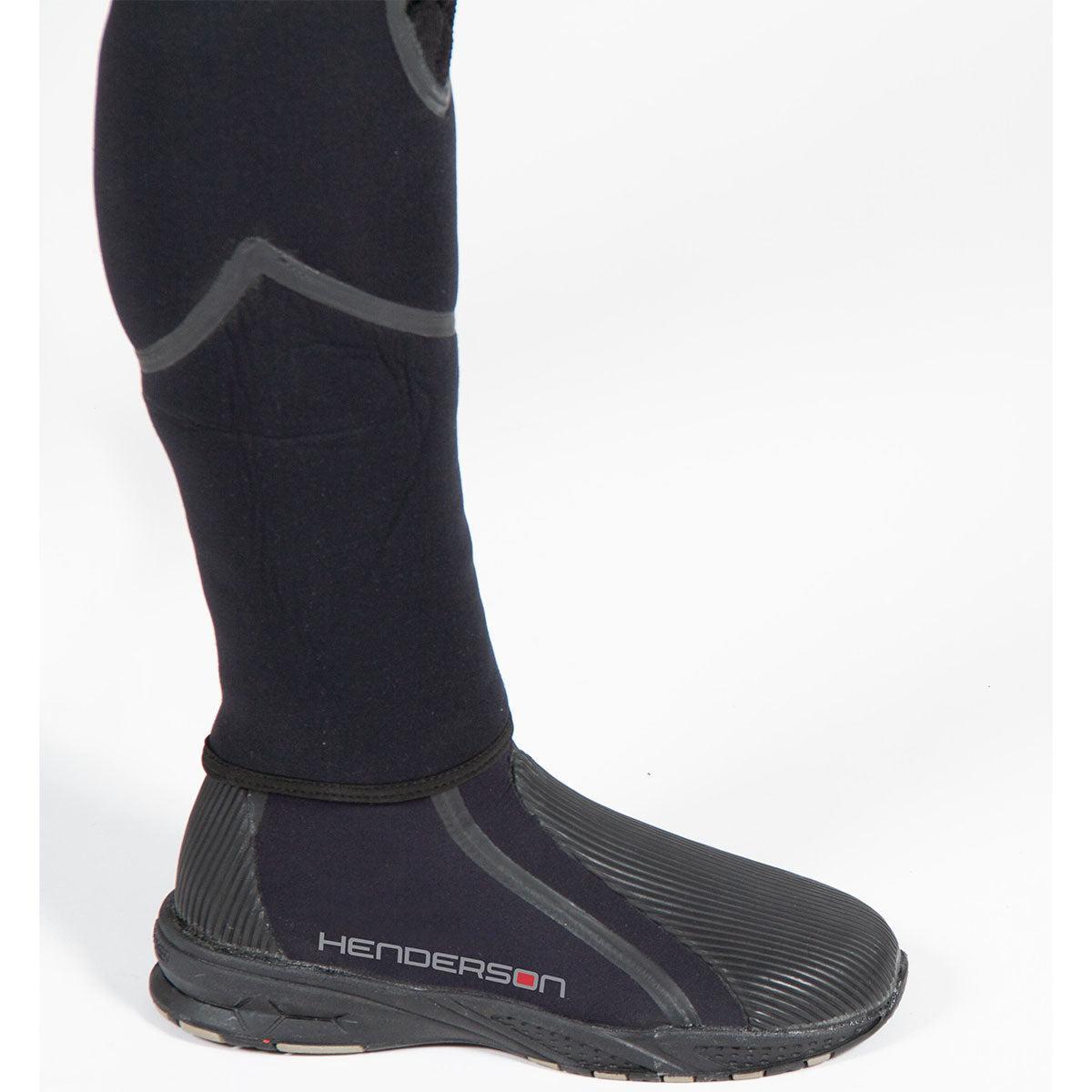 Henderson 5mm Aqualock Quikdry Scuba Diving Boots - Warm & Comfortable Neoprene Booties for Snorkeling, Surfing & Water Sports