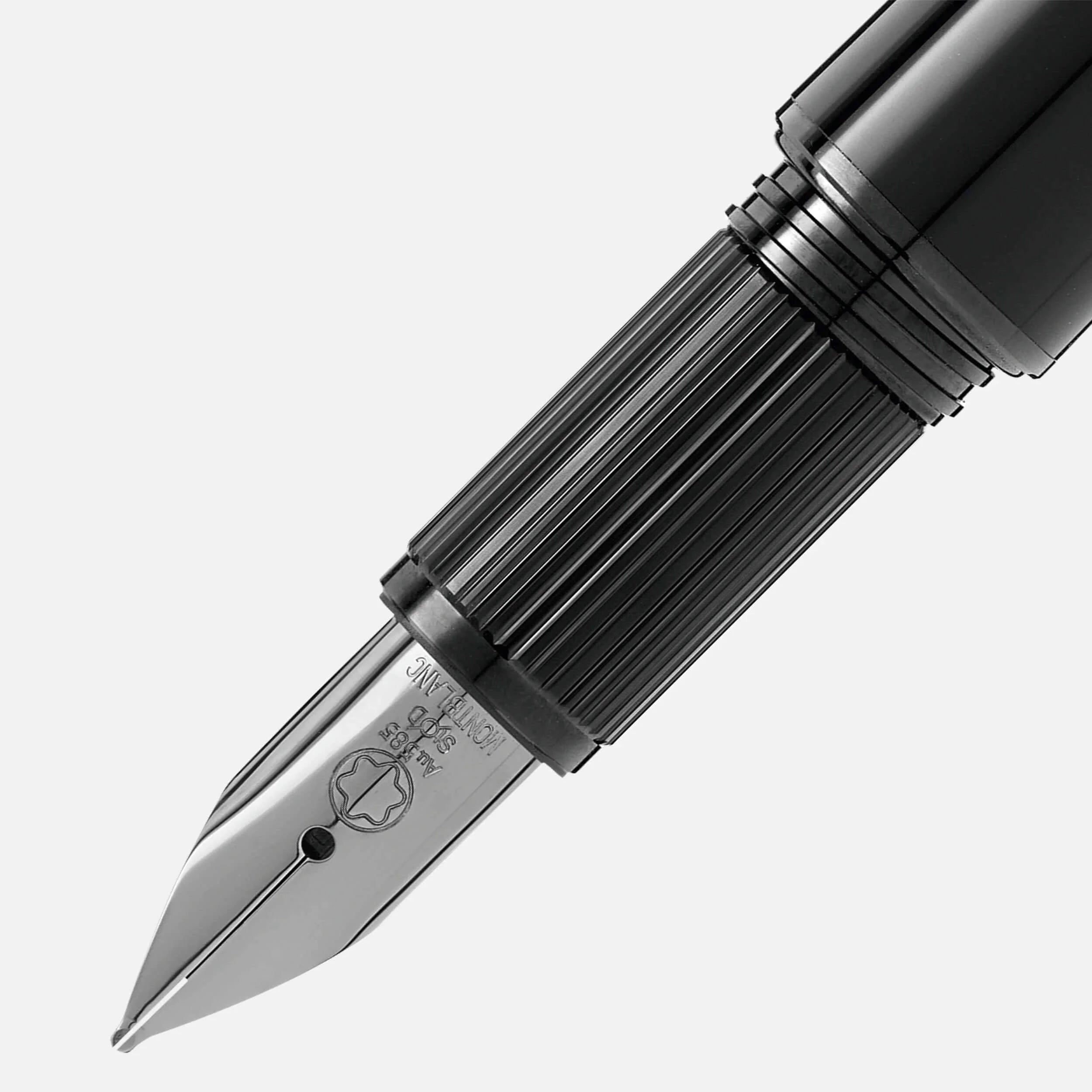Montblanc Starwalker BlackCosmos Doué Fountain Pen - Premium Luxury Writing Instrument for Professionals & Collectors - Perfect for Signatures, Gifts & Office Use