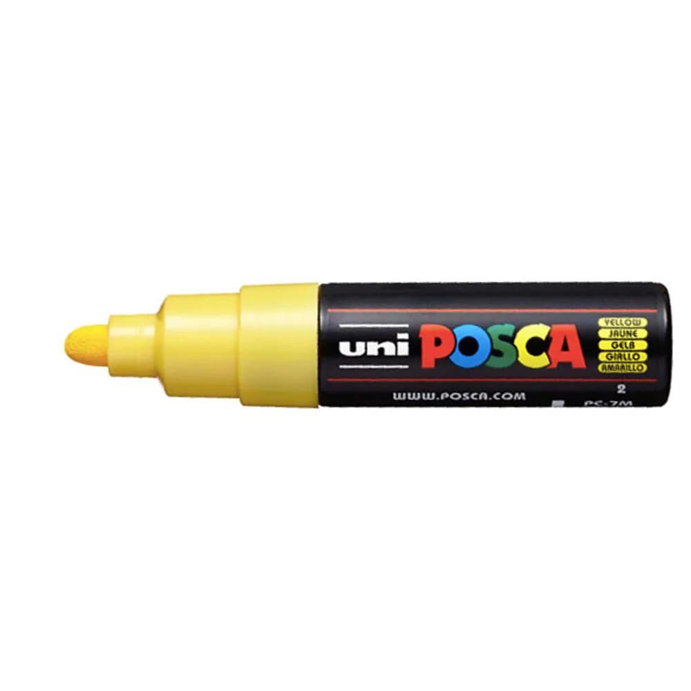 Posca Marker 7M Blue - Premium Paint Pens for Artists & Students | Rock Painting, Fabric Art, DIY Crafts & School Projects | Vibrant Water-Based Acrylic Markers