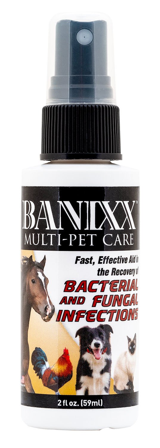 Banixx Multi Pet Care Spray for Dogs & Cats – 2 oz | Fast-Acting Wound & Skin Treatment for Hot Spots, Itching & Infections – Ideal for Home & Travel Use