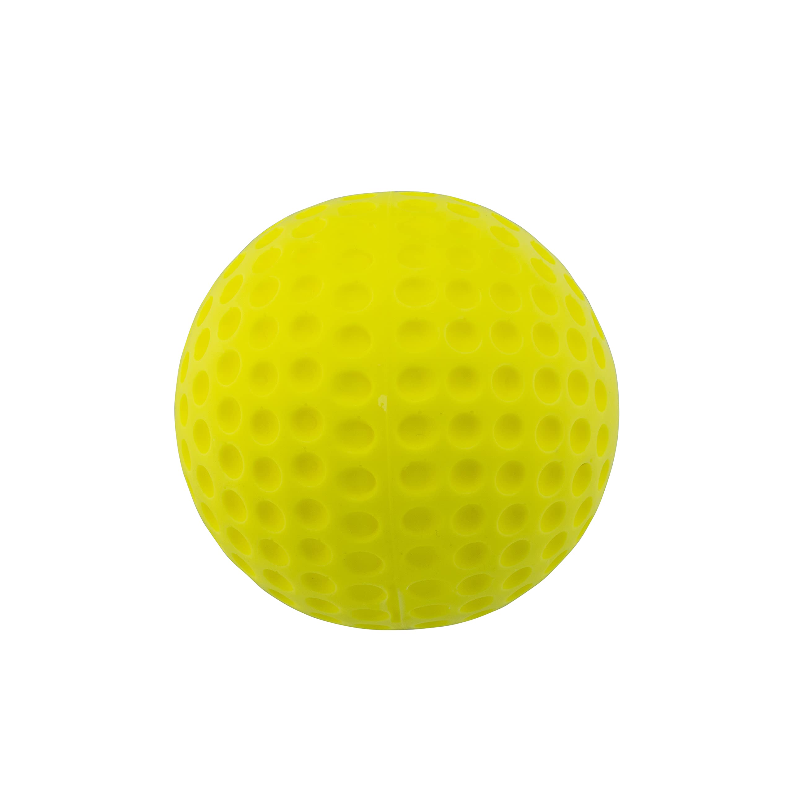 Champro Dimple Molded Baseballs - Optic Yellow (12 Pack) | High Visibility Training & Game Balls for Youth & Adult Baseball Practice, Games & Tournaments