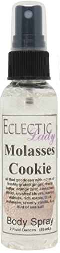 8 oz Molasses Cookie Body Spray - Sweet & Warm Fragrance for Women | Perfect for Daily Wear, Date Nights & Holiday Gifts