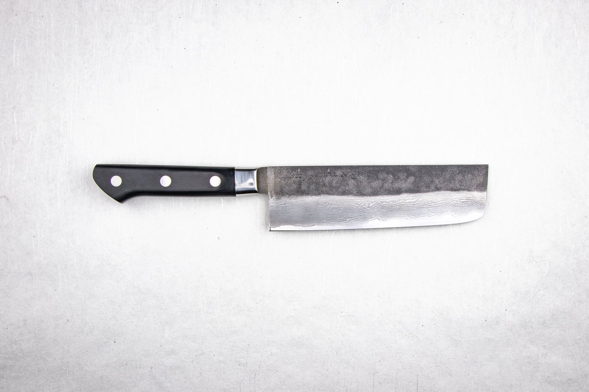TOJIRO ATELIER CLASSIC VG10 Damascus Nakiri Knife 165mm - Japanese Vegetable Chef Knife for Slicing, Dicing & Chopping - Perfect for Home Cooks & Professional Kitchens