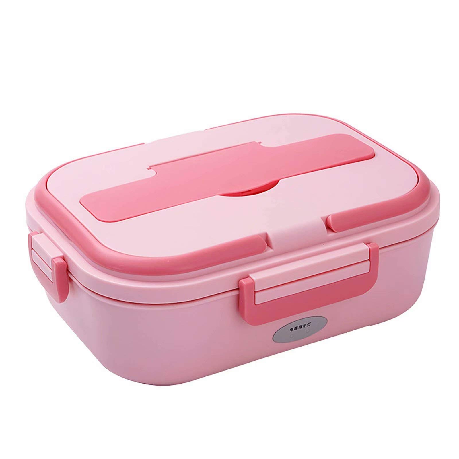 CHENSQ Electric Lunch Box with Removable Stainless Steel Spoon - Portable Food Warmer for Car, School, Office & Picnic - Keep Meals Hot & Fresh Anywhere