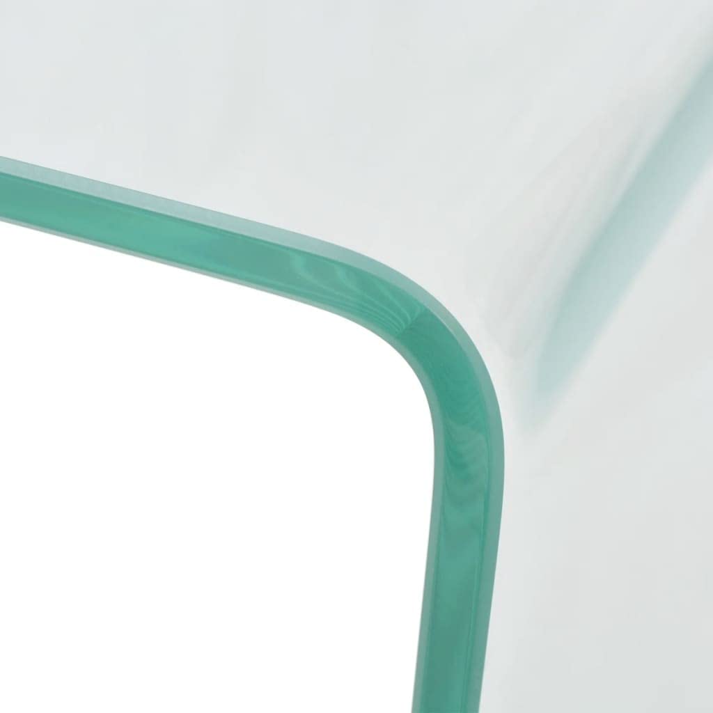 Modern Glass Coffee Table - 19.5