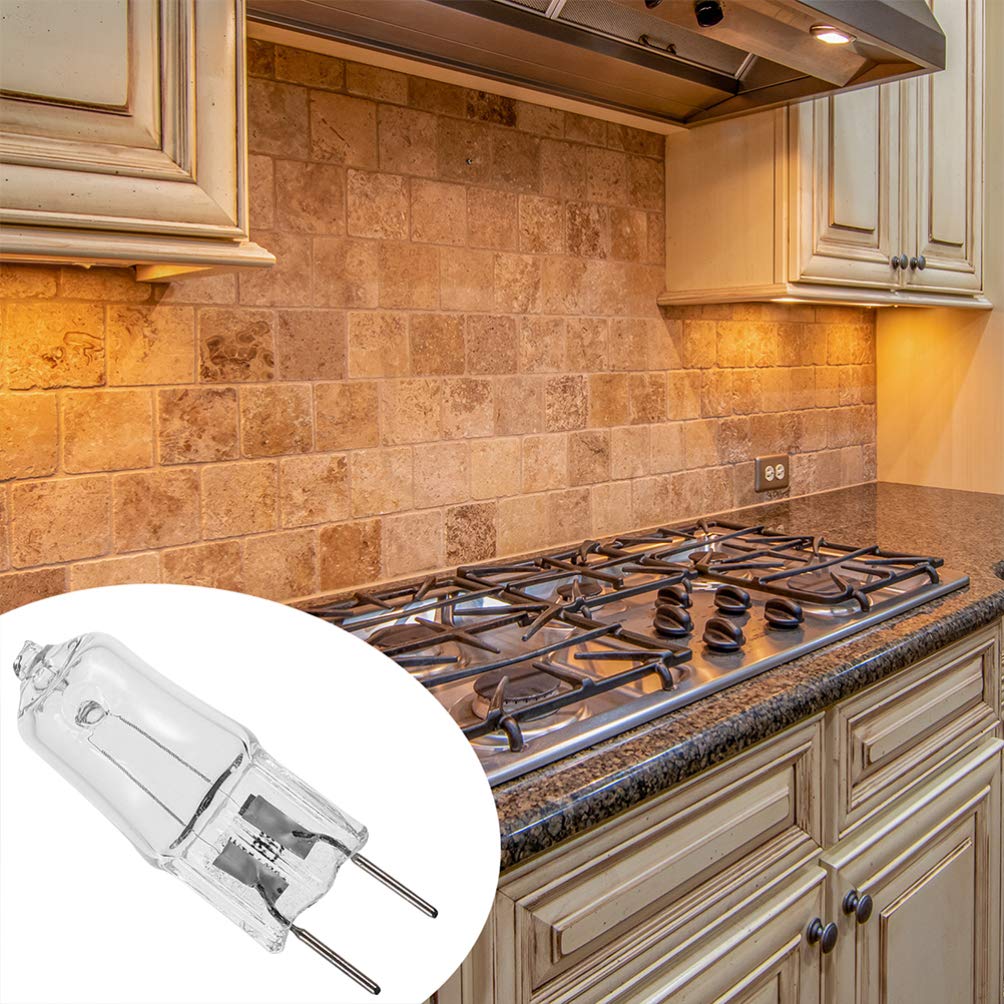 5PCS G8 120V 20W Halogen Oven Light Bulbs - Under Cabinet Puck Lighting Replacement for Microwave, Kitchen Stove & Home Appliances (Perfect for Baking, Cooking & Kitchen Illumination)