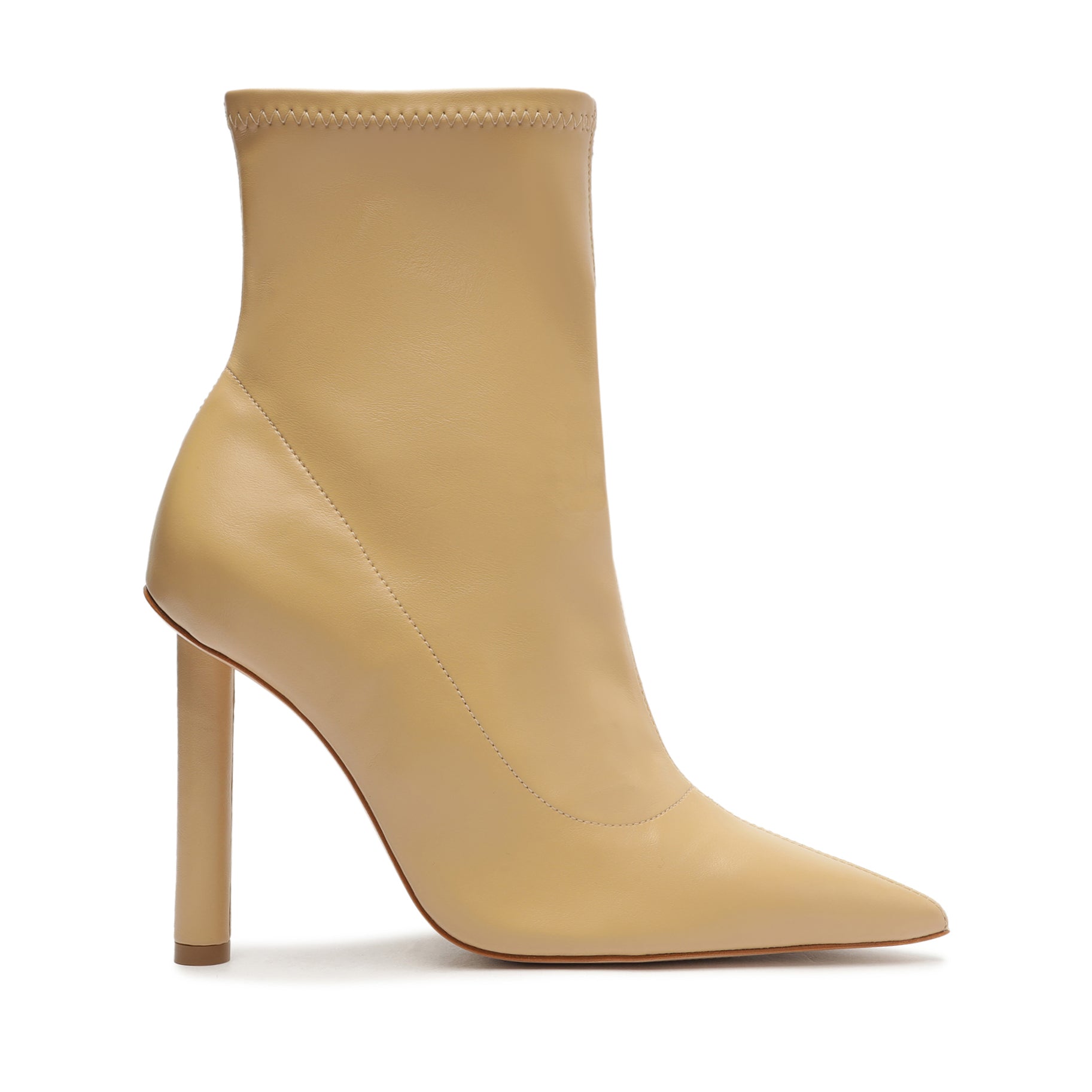 Gia Nappa Leather Bootie - Women's Stylish Ankle Boots with Soft Leather & Comfortable Heel for Fall/Winter Fashion | Perfect for Office, Date Night & Casual Outfits