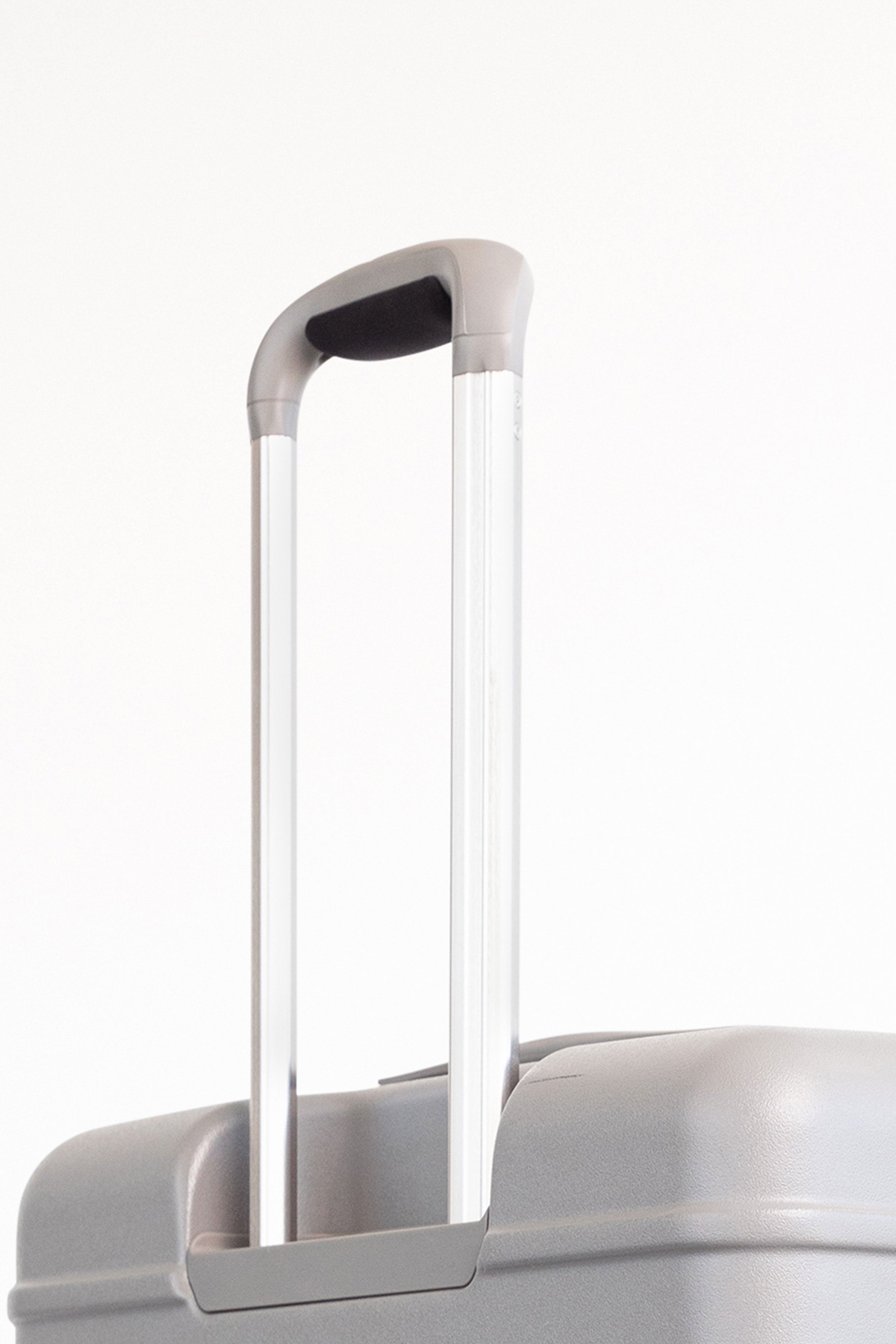 Grey Carry On Roller Luggage - Lightweight & Durable Suitcase for Air Travel, Business Trips & Weekend Getaways