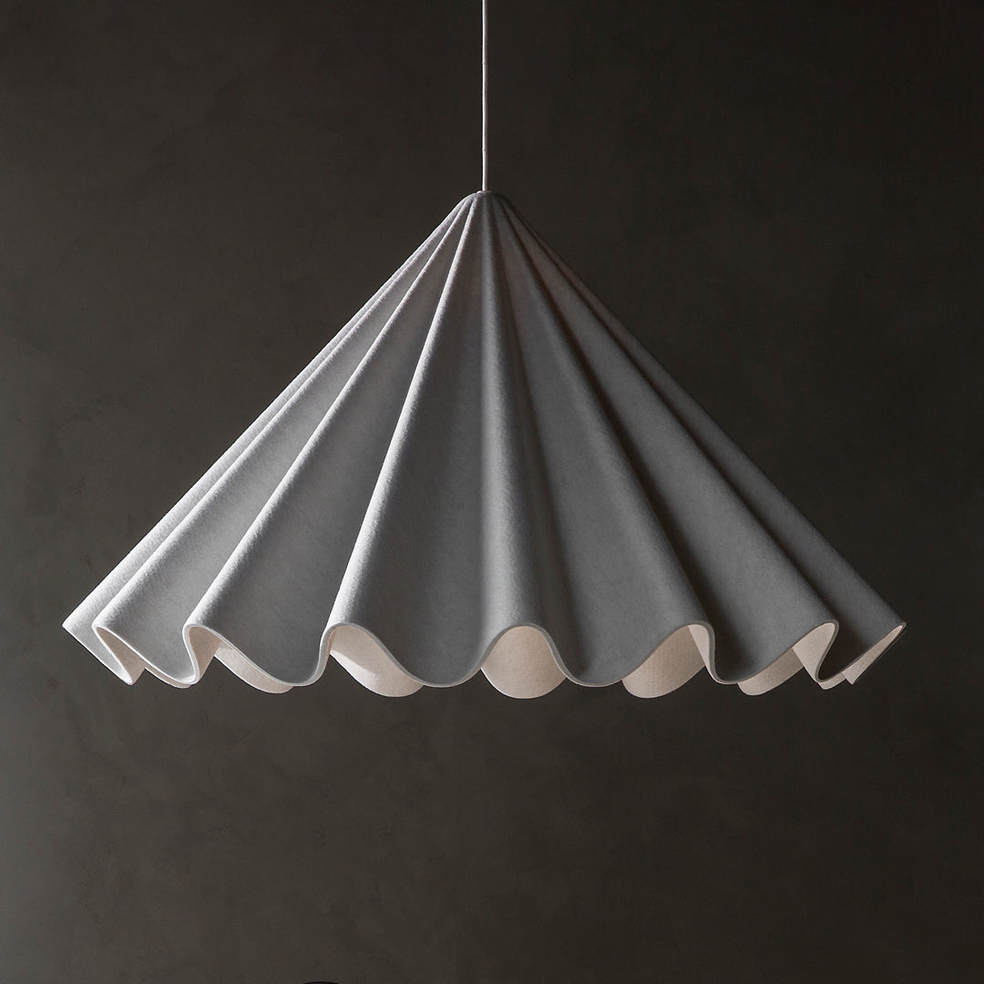 Iskos Berlin Dancing Pendant Light - Modern Scandinavian Glass Ceiling Lamp for Dining Room, Kitchen Island & Living Room Decor