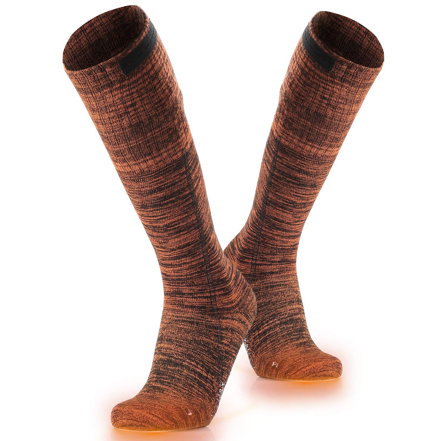 ORORO Rechargeable Heated Socks for Men & Women - Electric Warm Socks for Cold Weather - Perfect for Winter Hiking, Skiing & Outdoor Activities
