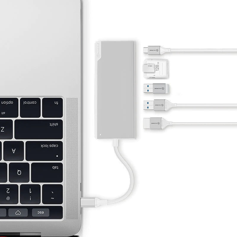 UNI USB C Dock with Power Delivery - Ultra Series | 4K HDMI, Ethernet, USB Ports for MacBook Pro, Dell XPS, HP Laptop | Home Office & Gaming Setup