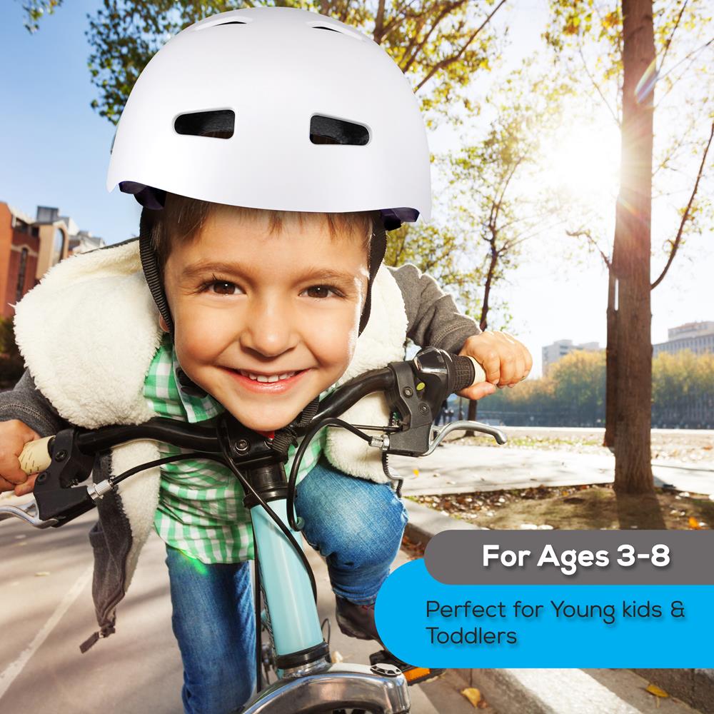 Adjustable Skate Helmet for Kids & Adults - Lightweight, Comfortable & Durable Safety Gear for Skateboarding, Roller Skating & Scooters - Perfect for Outdoor Sports & Extreme Activities