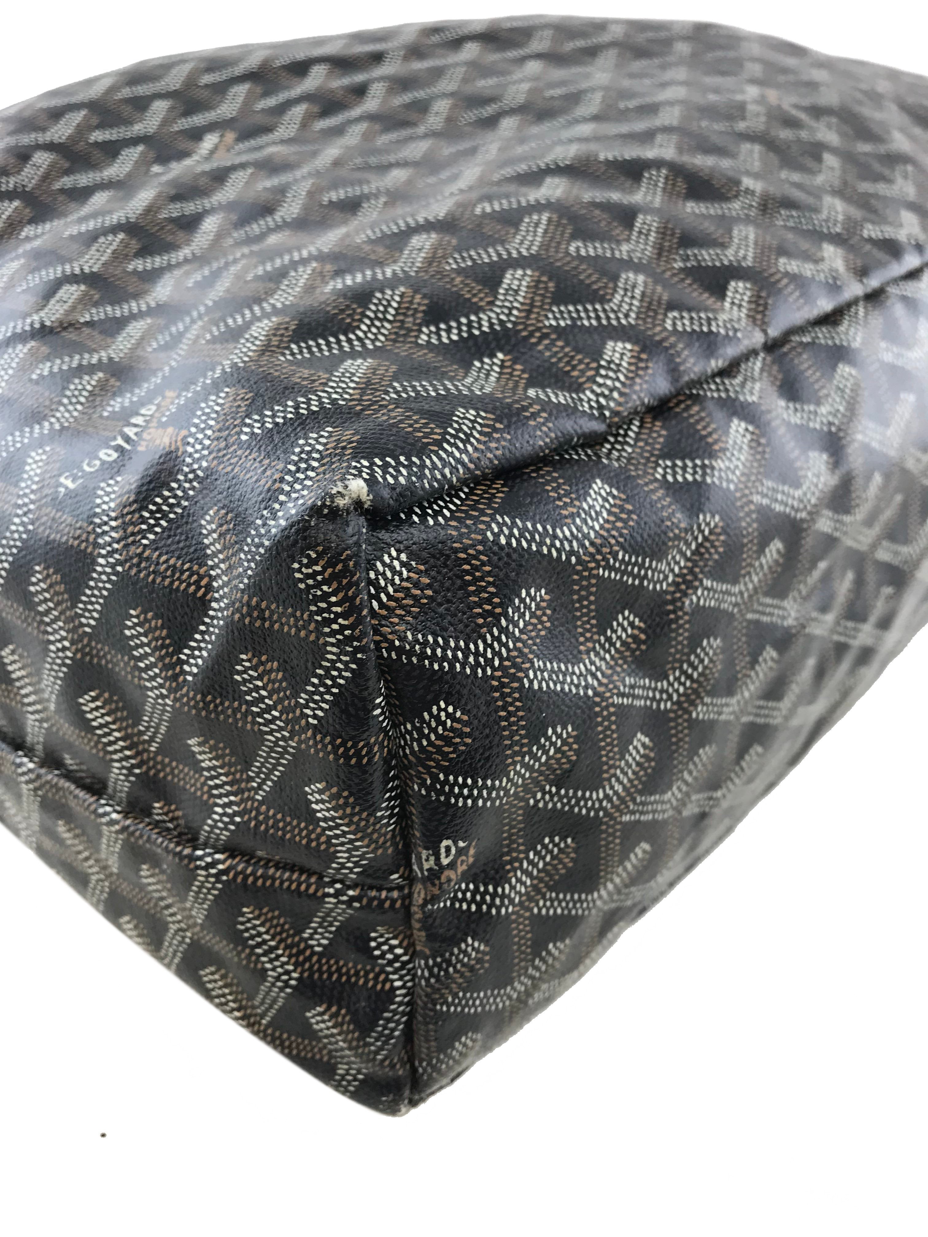 Goyard Chevron Fidji Zip Hobo Bag - Luxury Leather Shoulder Handbag for Women | Perfect for Work, Travel & Everyday Use