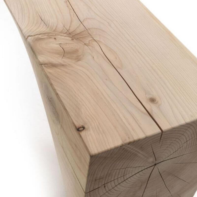 Contemporary Solid Color Timber Shoe Bench in Midnight Black & Unfinished Wood - Perfect for Entryway, Mudroom or Bedroom Organization